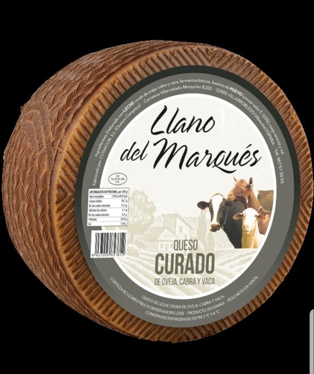 QUESO MEZCLA CURADO LLANO DEL MARQUES - Dacour Aliment